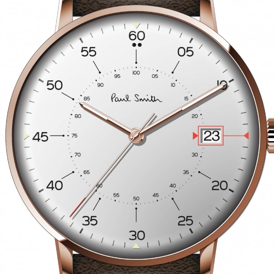 Alternative Image for ProductPaul Smith Gauge Watch Brown3
