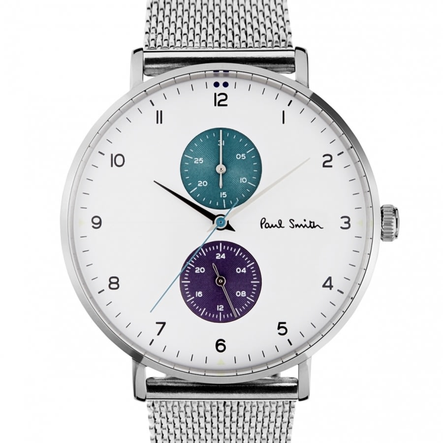 Alternative Image for ProductPaul Smith Track Watch Silver2