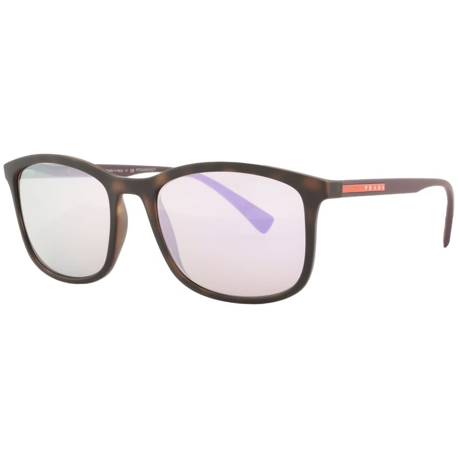 Alternative Image for ProductPrada Linea Rossa Sunglasses Purple1