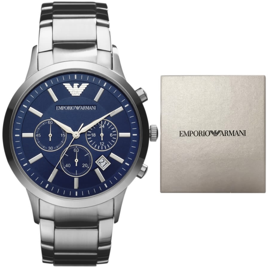 Alternative Image for ProductEmporio Armani AR2448 Watch Silver2