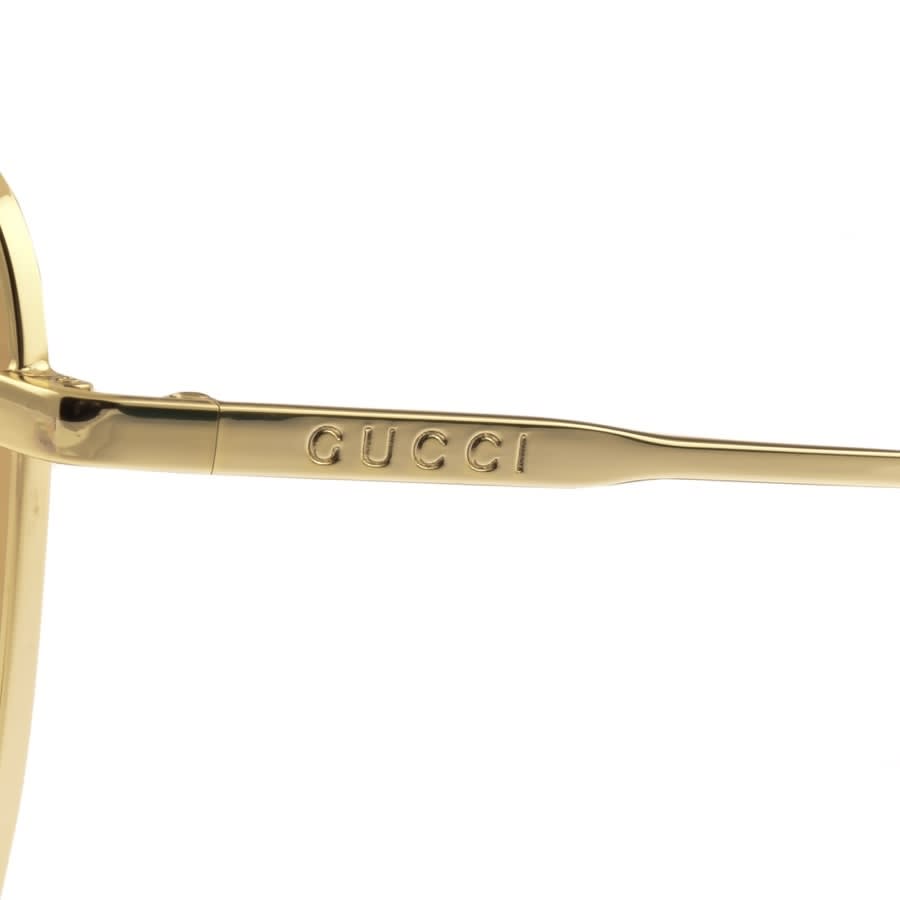 Alternative Image for ProductGucci GG0410SK 004 Aviator Sunglasses Gold3
