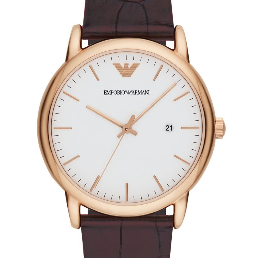Alternative Image for ProductEmporio Armani AR2502 Watch Brown3