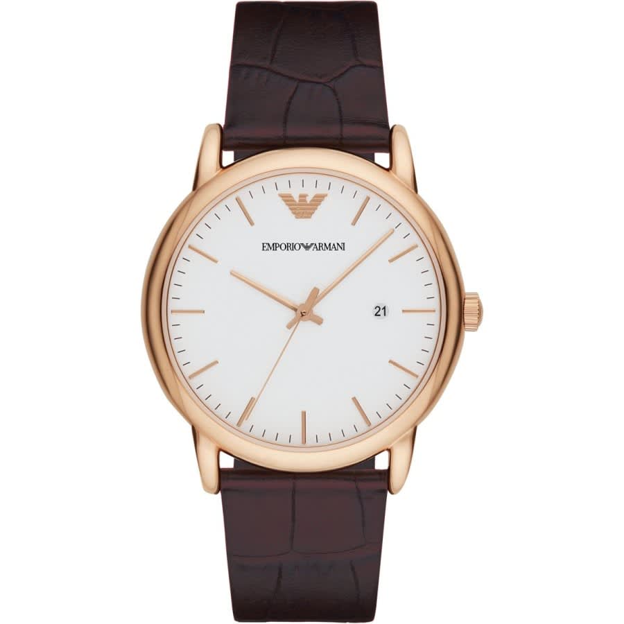 Alternative Image for ProductEmporio Armani AR2502 Watch Brown1
