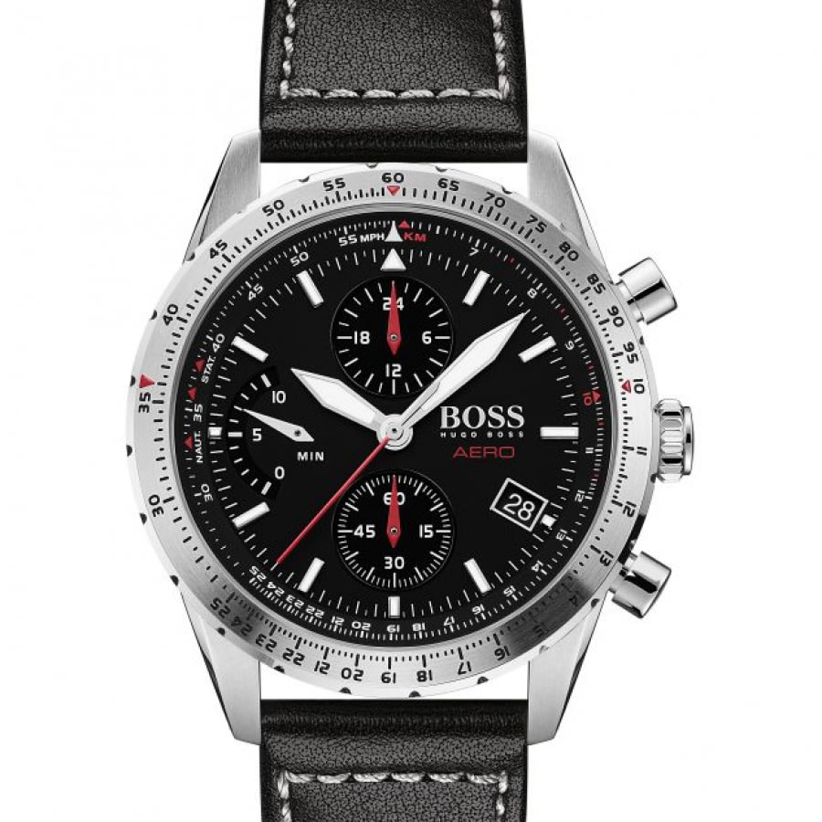 Alternative Image for ProductBOSS HUGO BOSS The Collection Aero Watch Black2