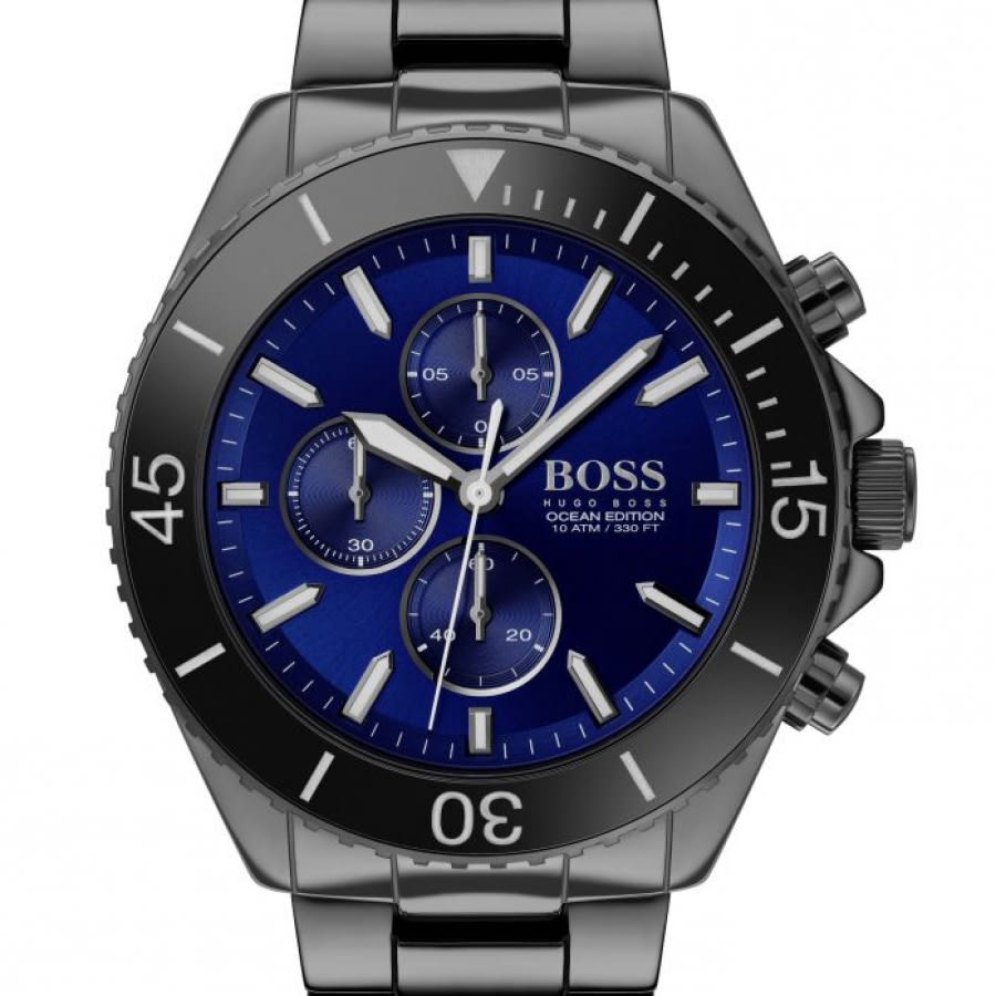 Alternative Image for ProductBOSS HUGO BOSS Ocean Edition Watch Black2