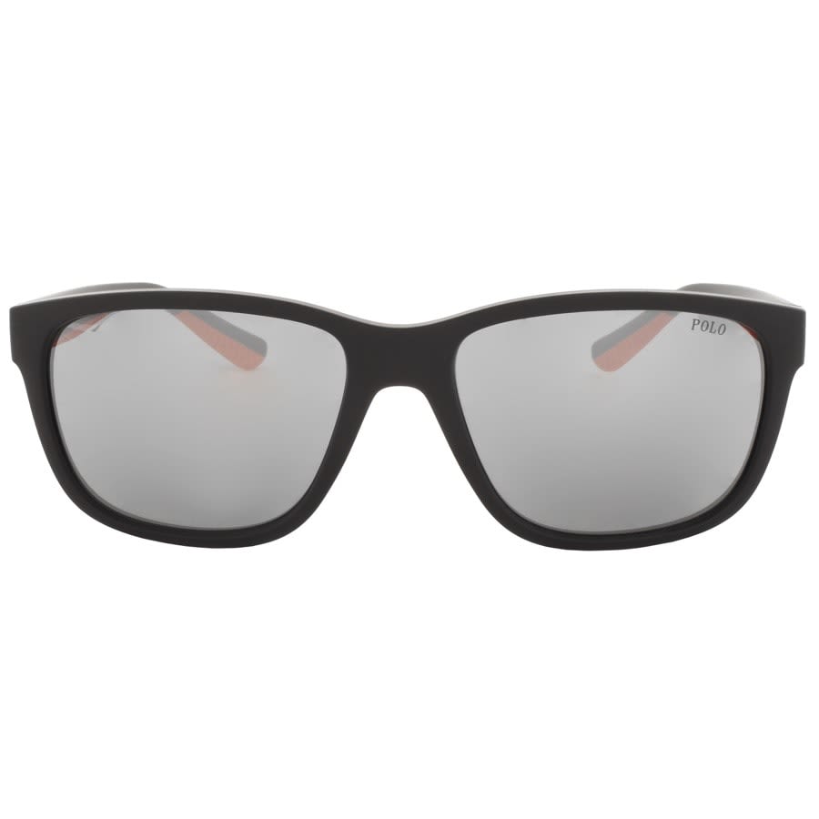 Alternative Image for ProductRalph Lauren Polo Player Sunglasses Black2