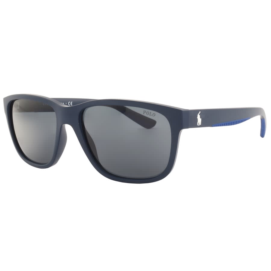 Alternative Image for ProductRalph Lauren Polo Player Sunglasses Navy1