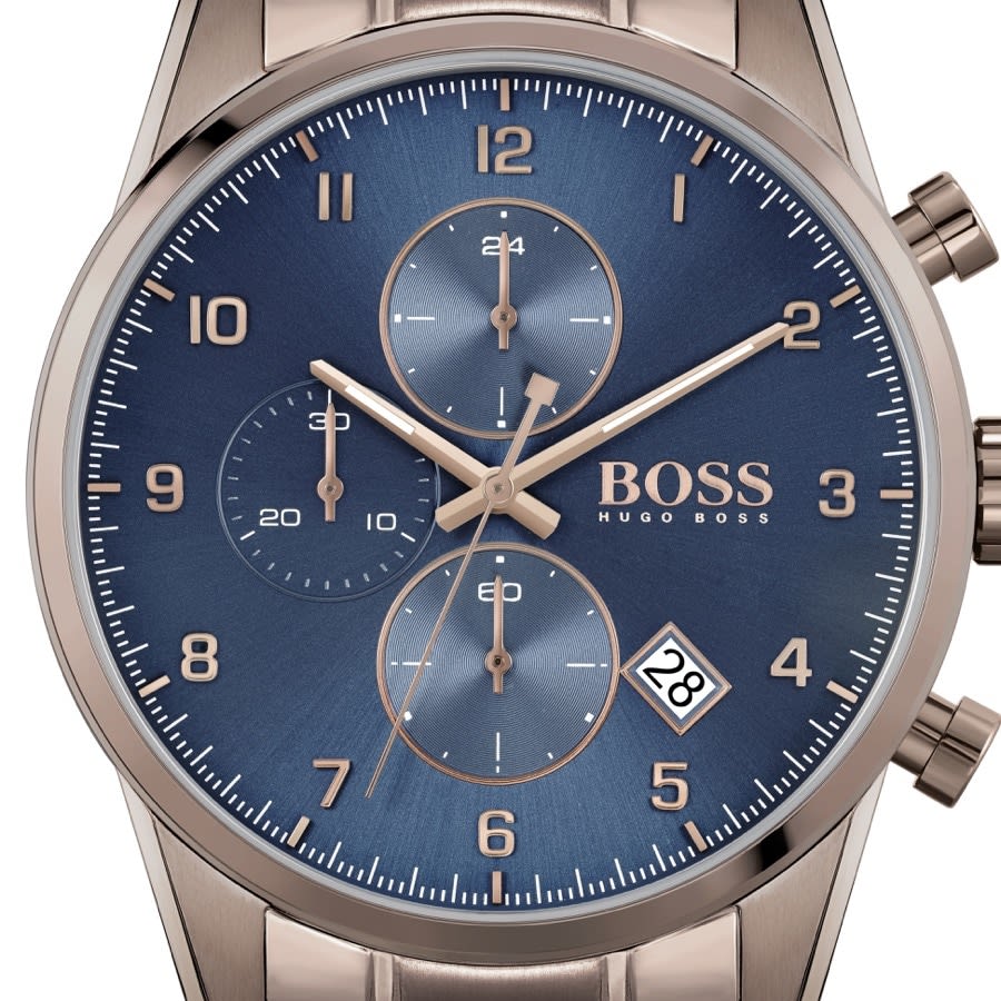 BOSS HUGO BOSS 1513788 Skymaster Watch Blue Mainline Menswear