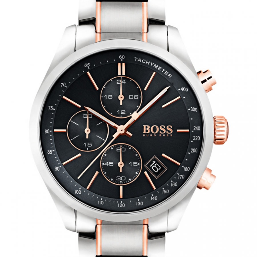 hugo boss grand prix chronograph watch