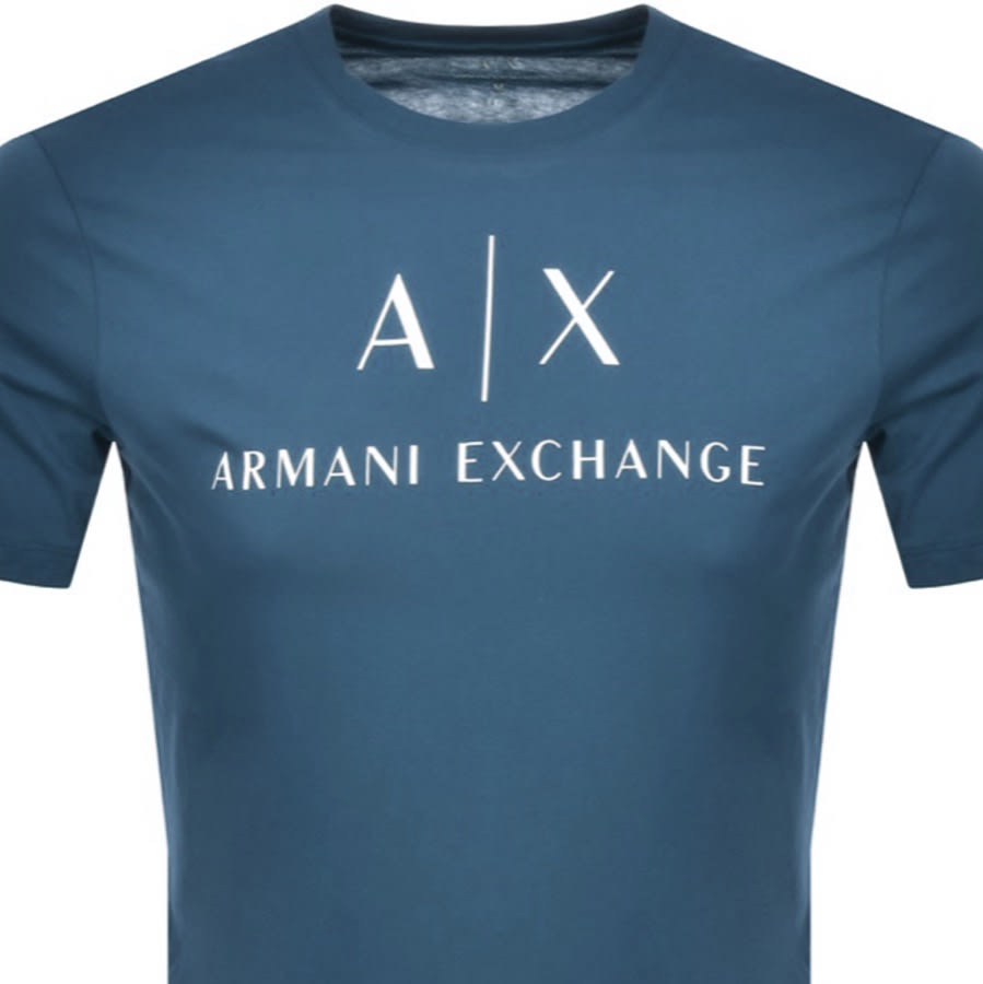 blue armani exchange shirt