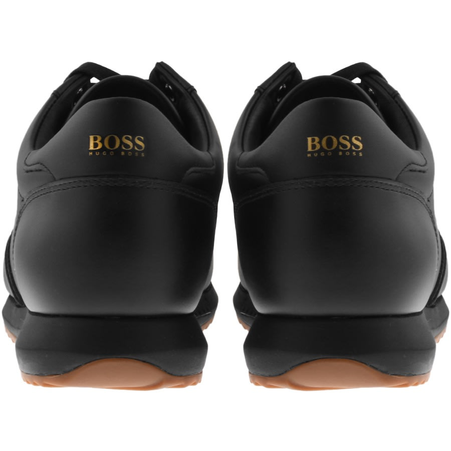 boss sonic trainers black