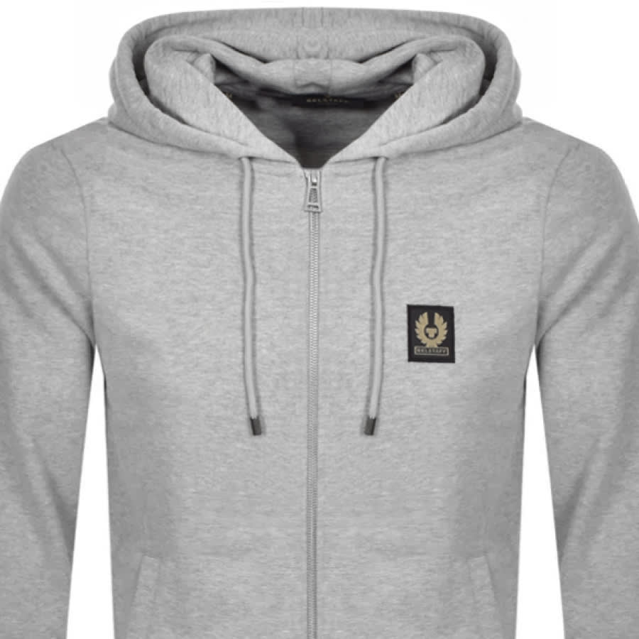 belstaff zip hoodie