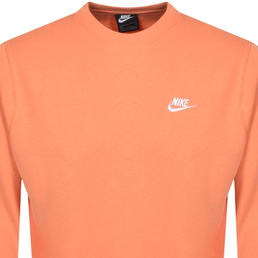 Change Maid Shift Nike Club Sweatshirt Orange Shop, 53% OFF | centro-innato.com