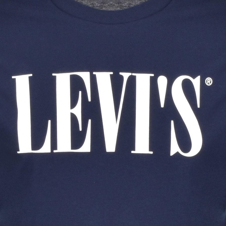 levis t shirt navy