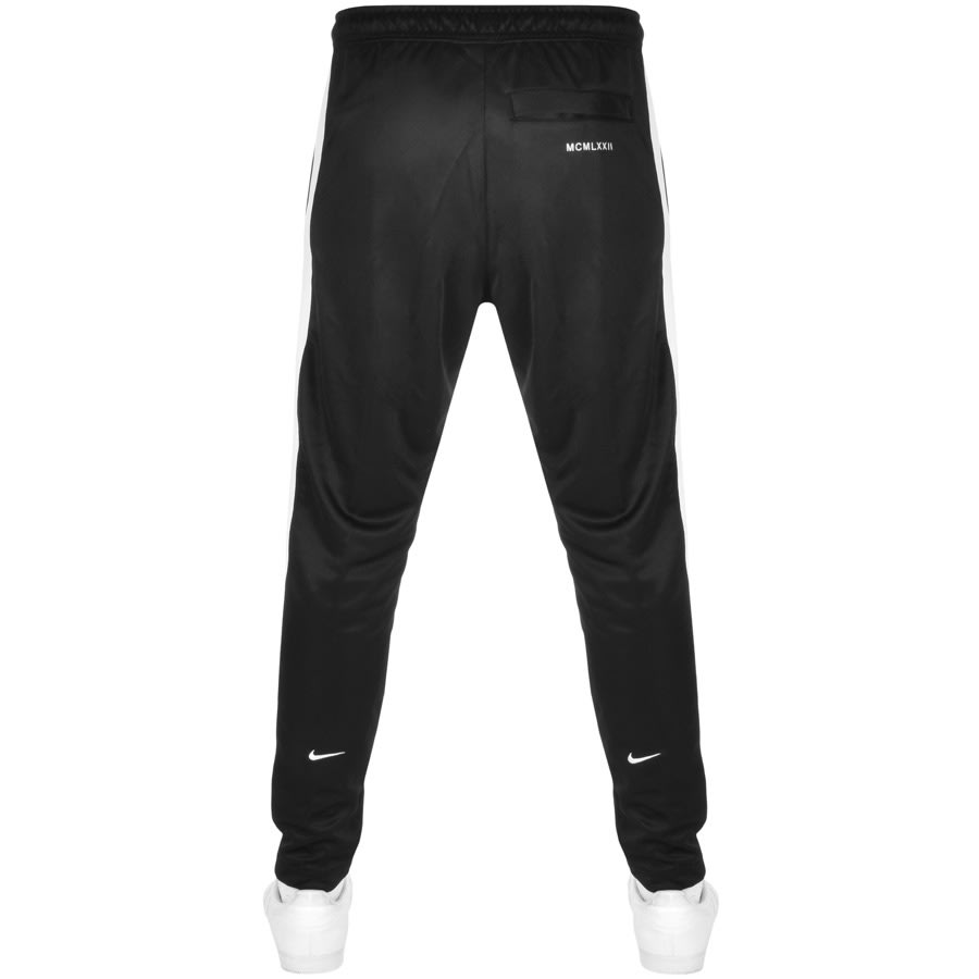 Nike Swoosh Logo Jogging Bottoms Black | Mainline Menswear