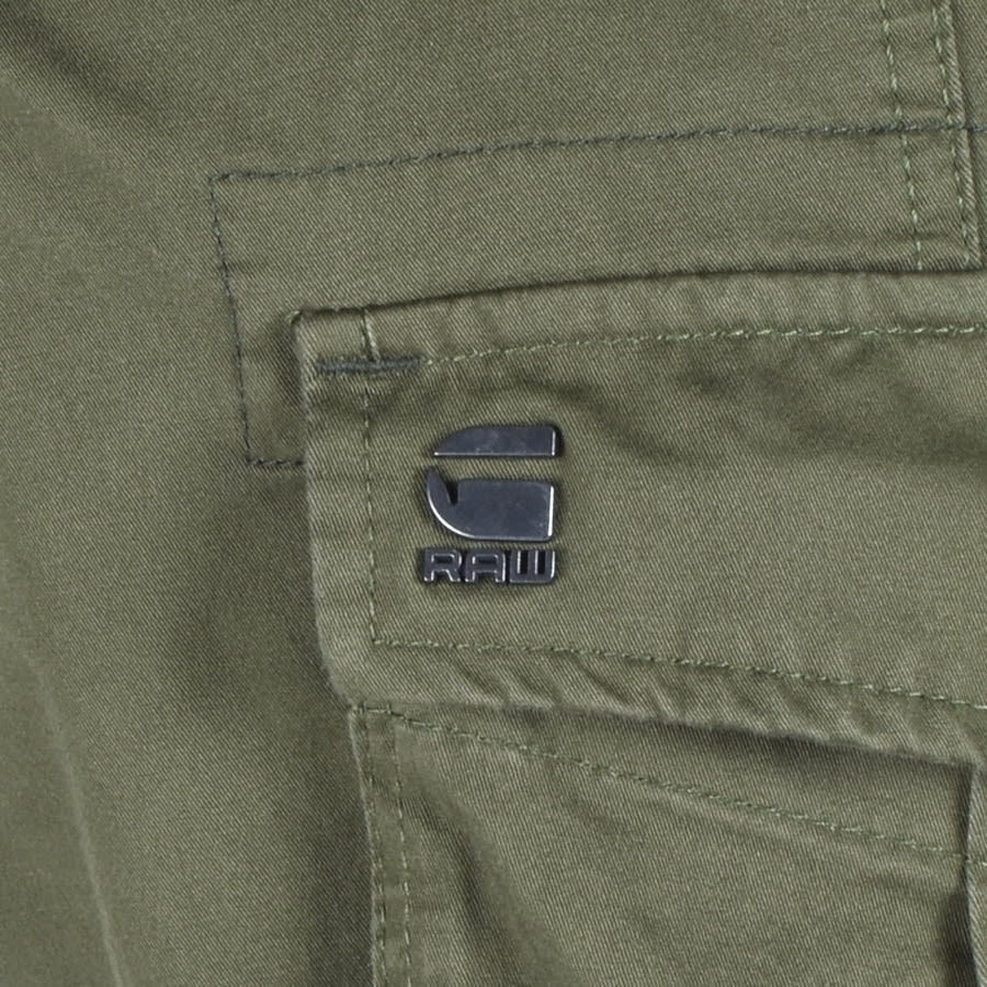 G Star Raw Rovic Tapered Trousers Green Mainline Menswear