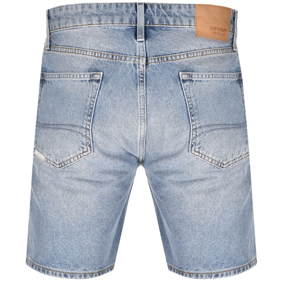 Superdry Denim Conor Taper Shorts Blue | Mainline Menswear
