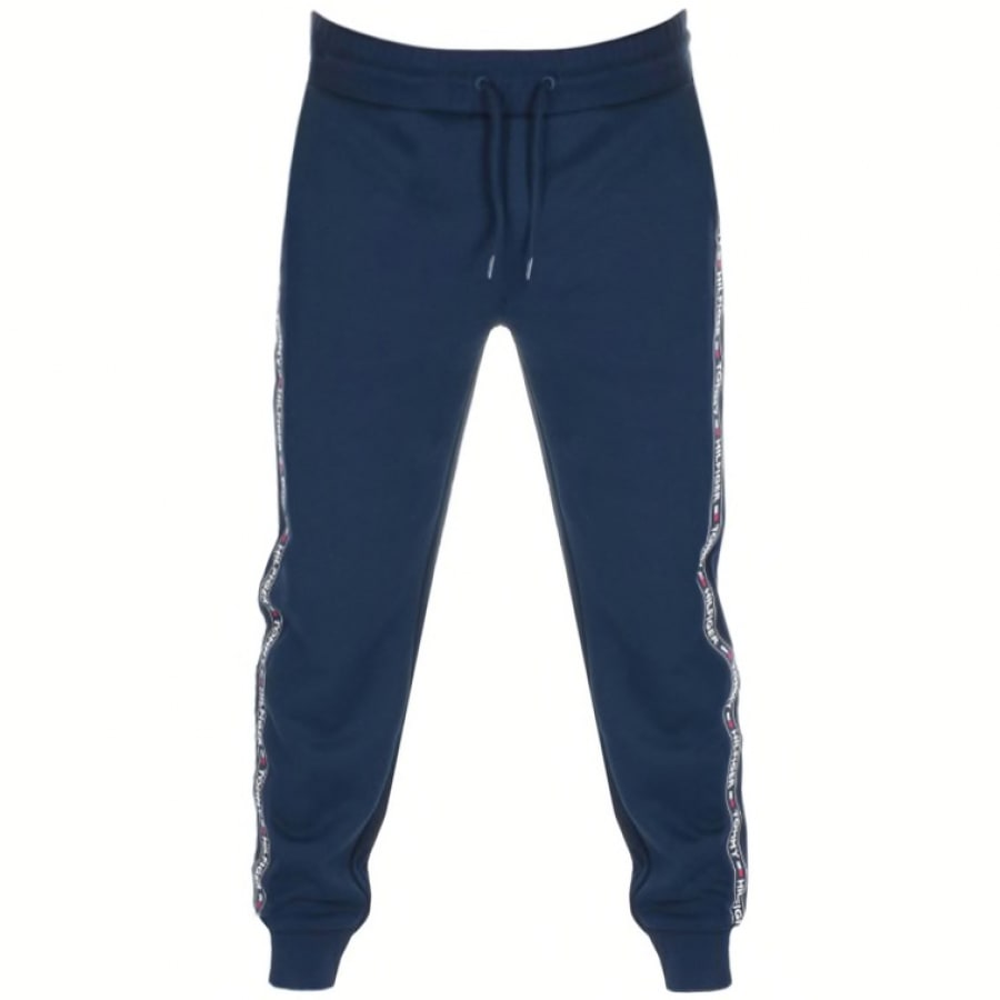 Tommy Hilfiger Lounge Taped Tracksuit Navy | Mainline Menswear