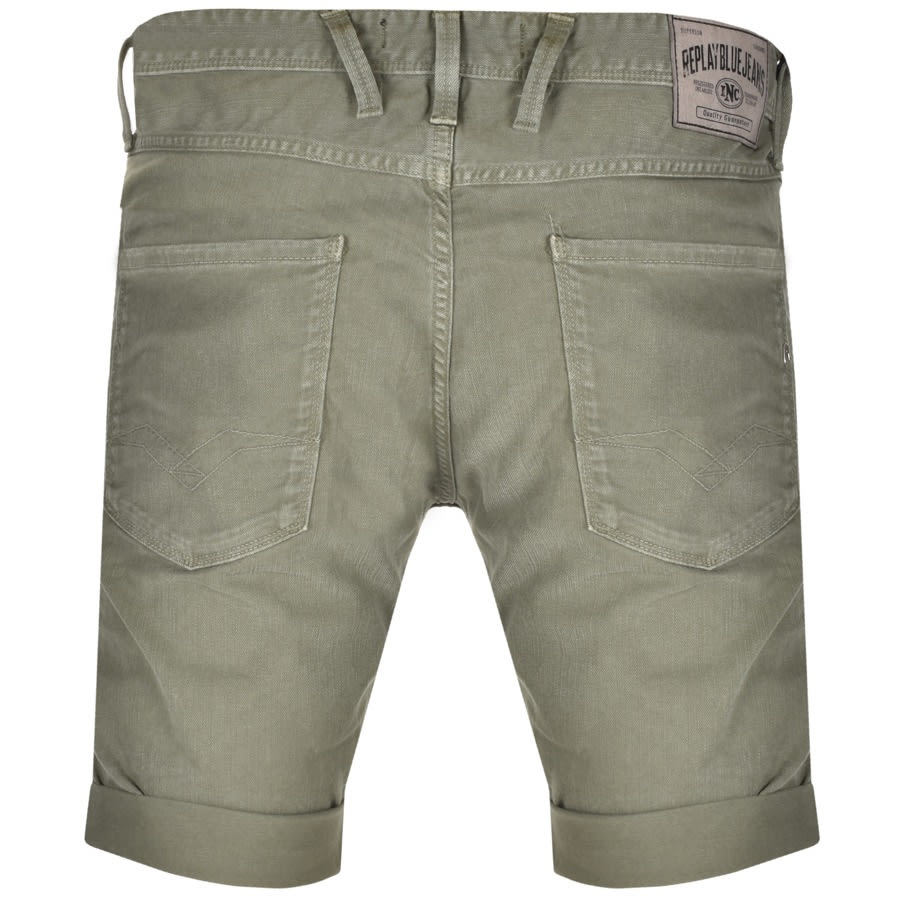 Replay RBJ 901 Shorts Green | Mainline Menswear