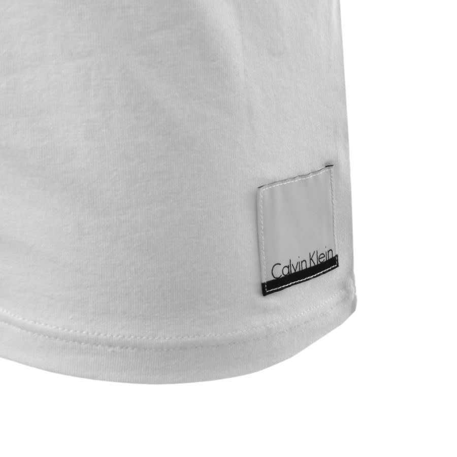 calvin klein beanie white