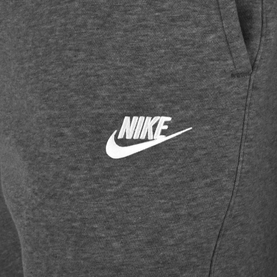 nike club jogging bottoms grey