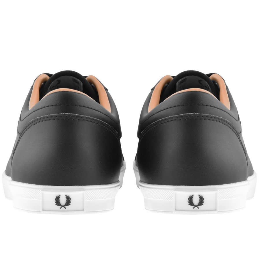 fred perry baseline leather trainers