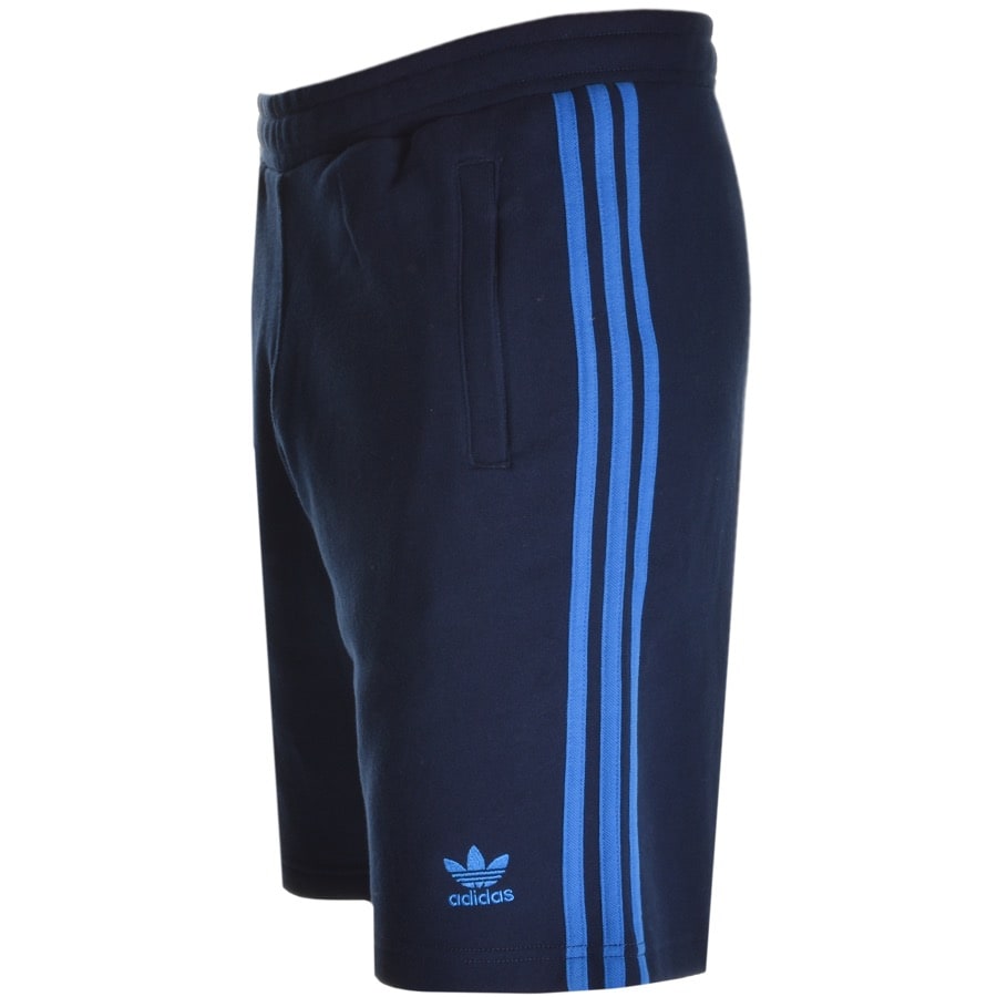 Adidas Originals Three Stripe Shorts Navy | Mainline Menswear
