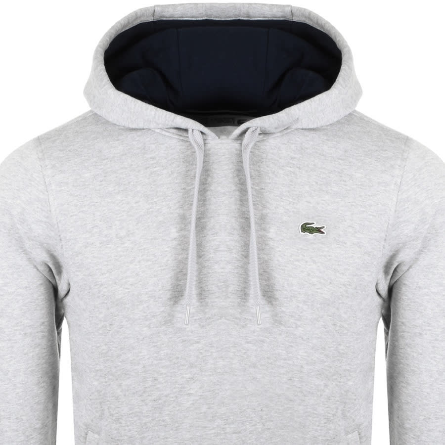 Lacoste Sport Pullover Hoodie Grey | Mainline Menswear