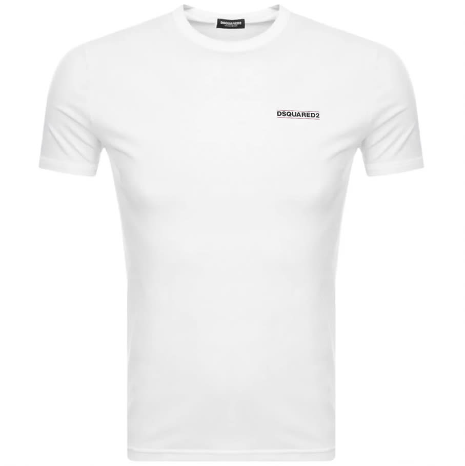 dsquared2 white shirt