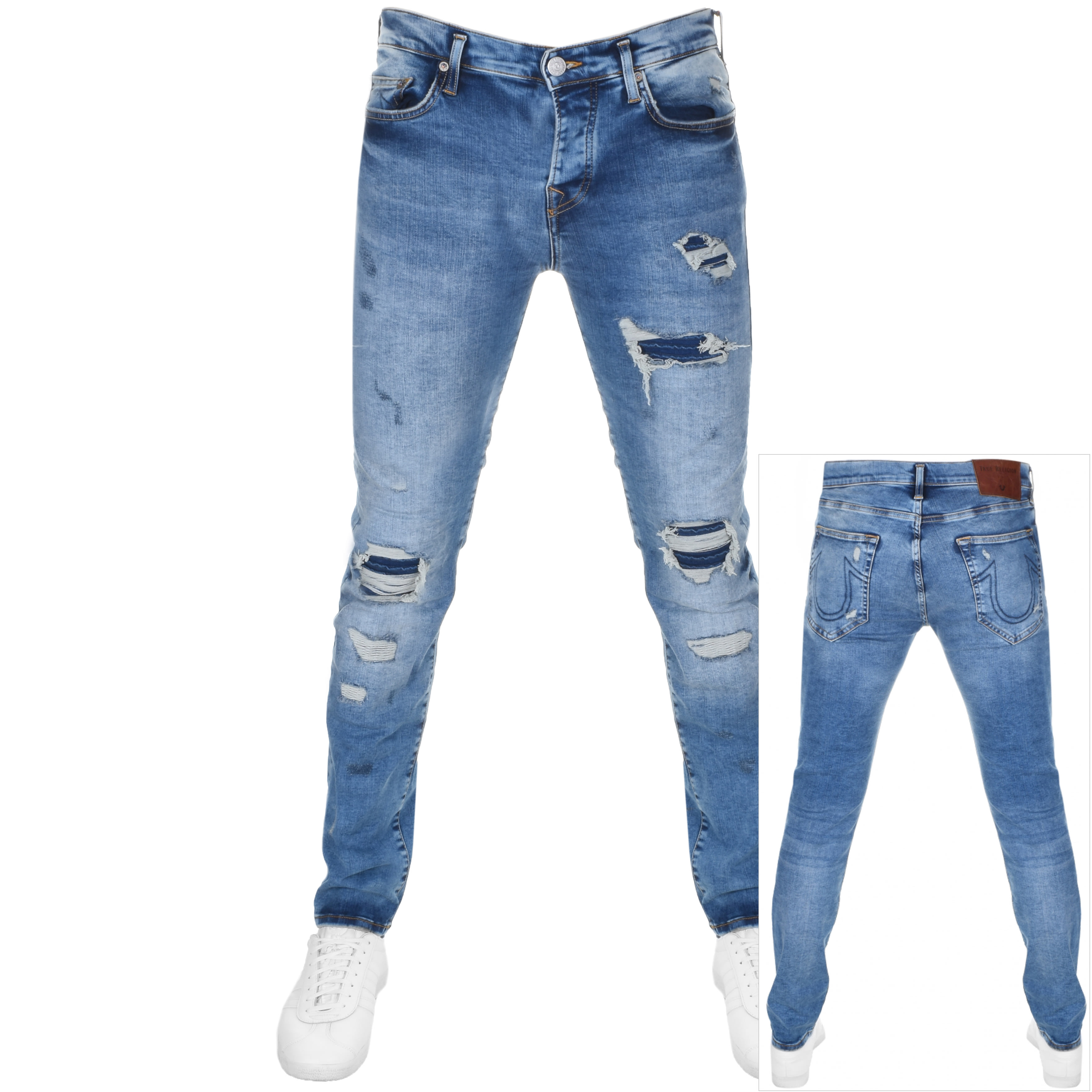 true religion blue jeans