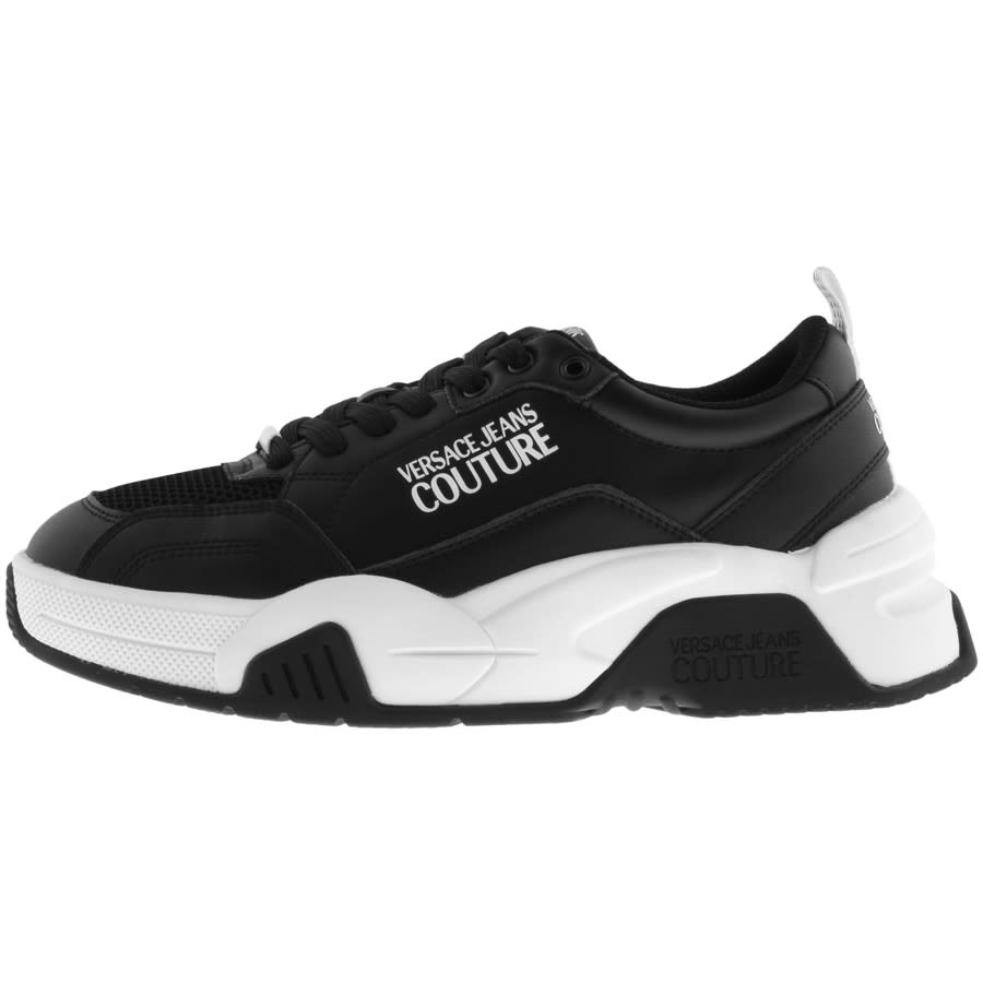versace jeans couture trainers black