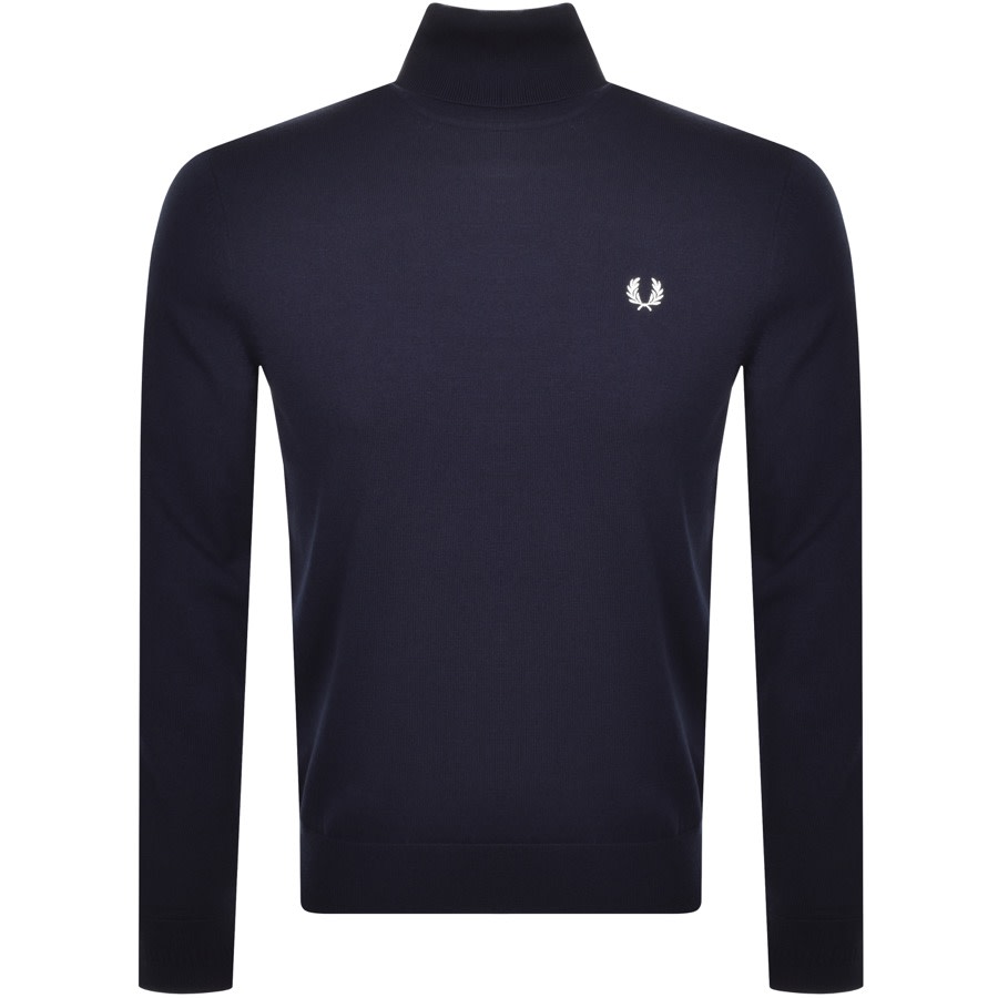 fred perry roll neck