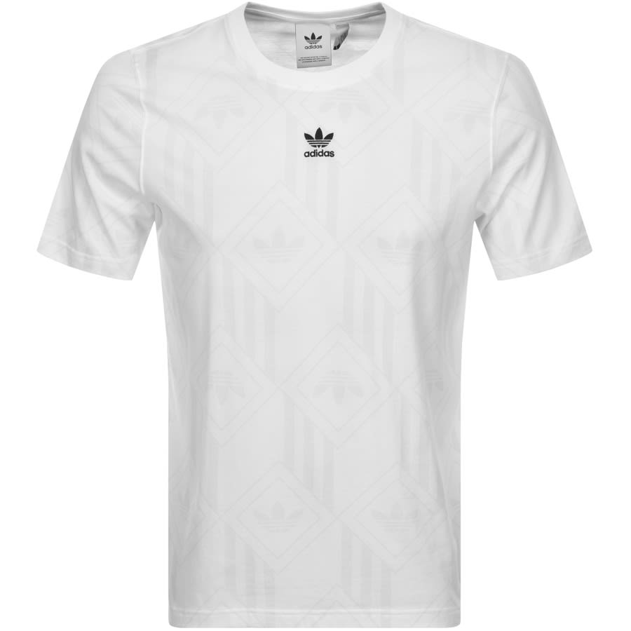 adidas Originals Monogram T Shirt White 