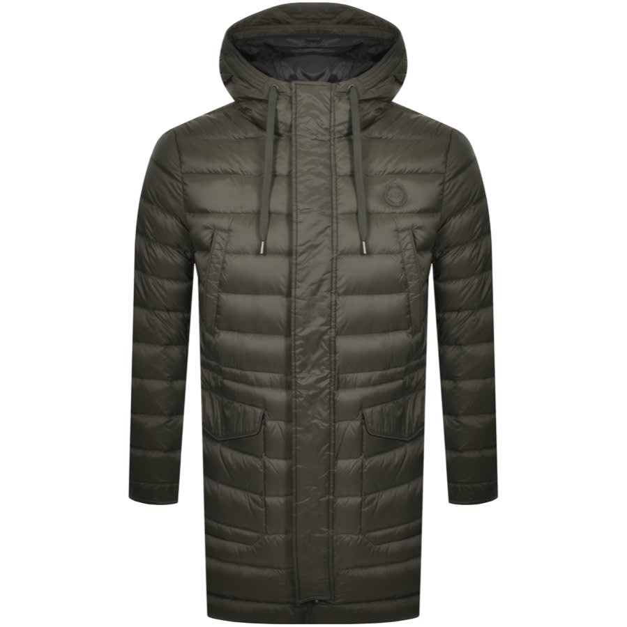 armani exchange quilted down jacket