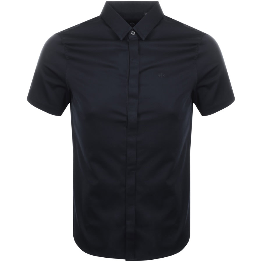 armani navy shirt