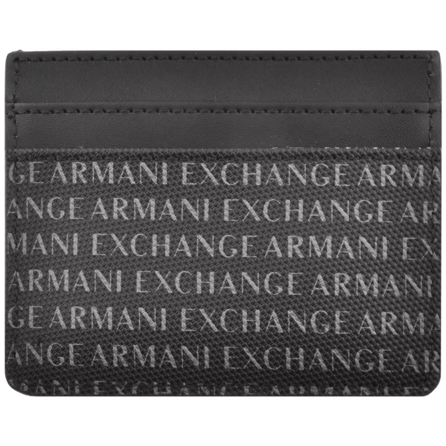 Armani Exchange Leather Card Holder 