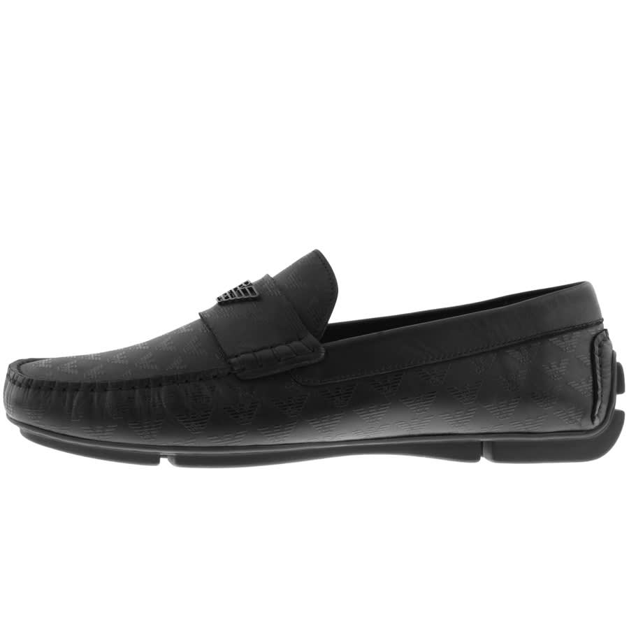 emporio armani shoes black