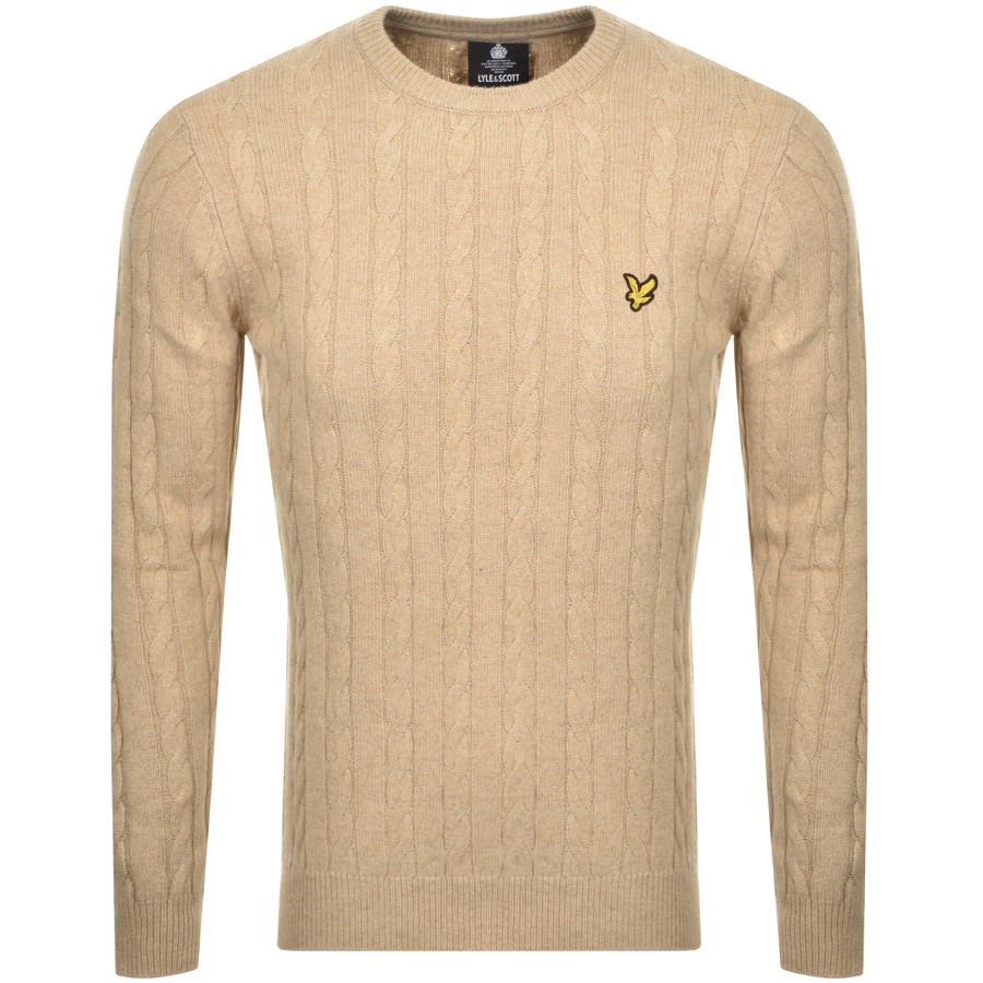 lyle and scott cable jumper