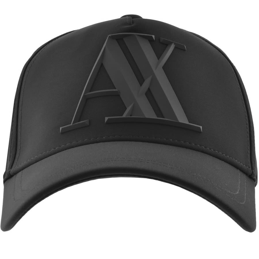 black armani hat