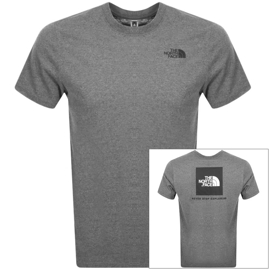 The North Face Red Box T Shirt Grey 