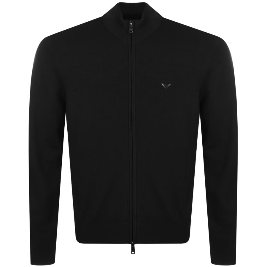 emporio armani black jumper