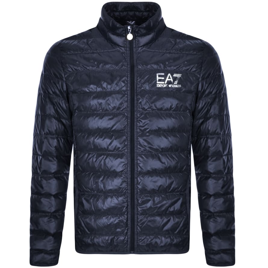 EA7 Emporio Armani Quilted Jacket Blue 
