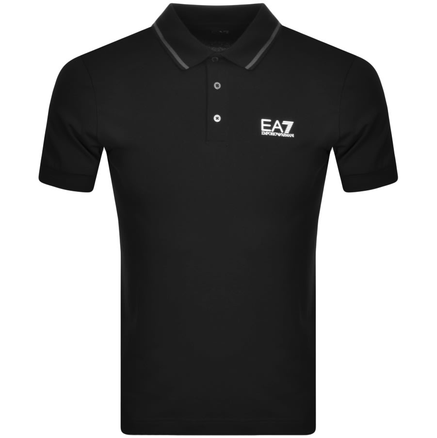 ea7 polo shirt white