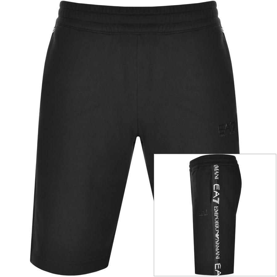 armani black shorts