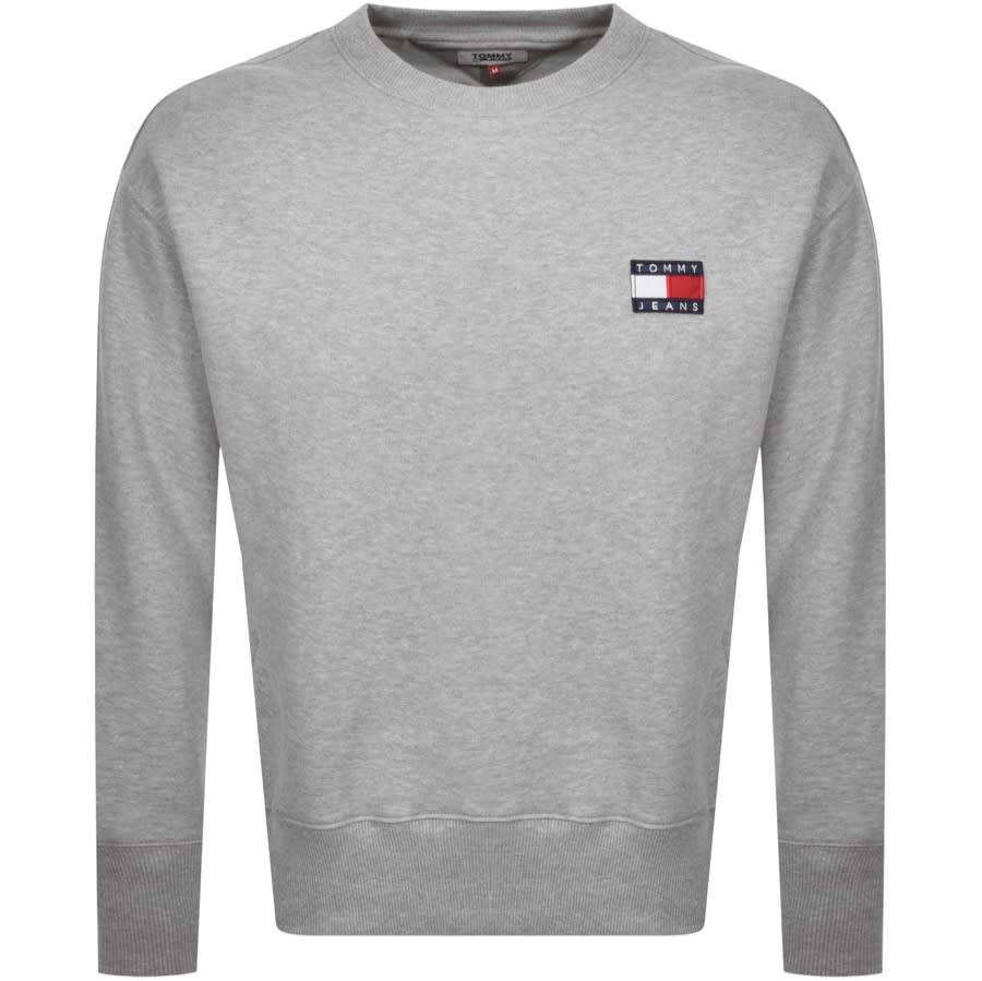 tommy jeans grey sweatshirt