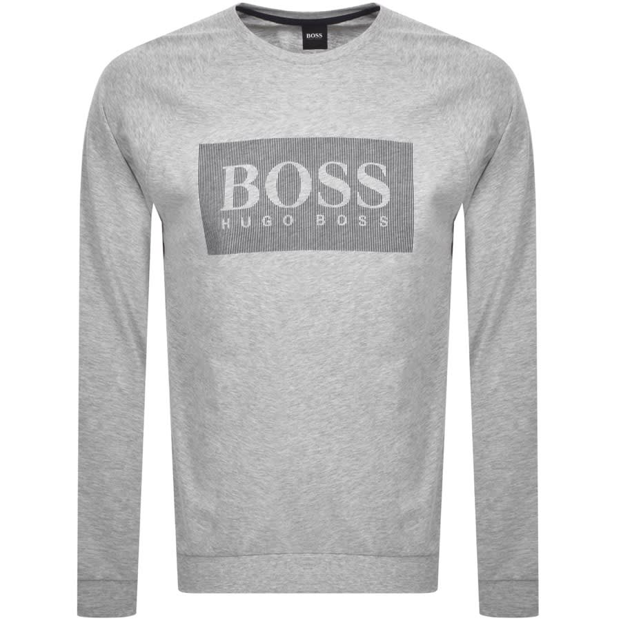 boss grey sweatshirt