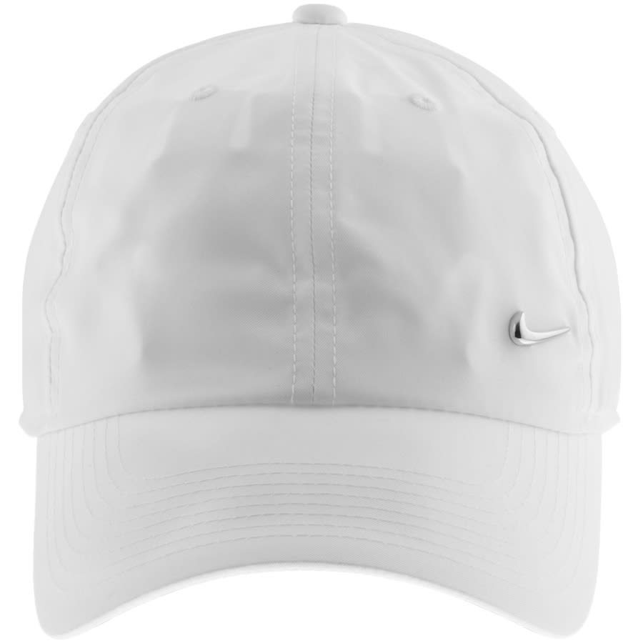 nike swoosh cap in white