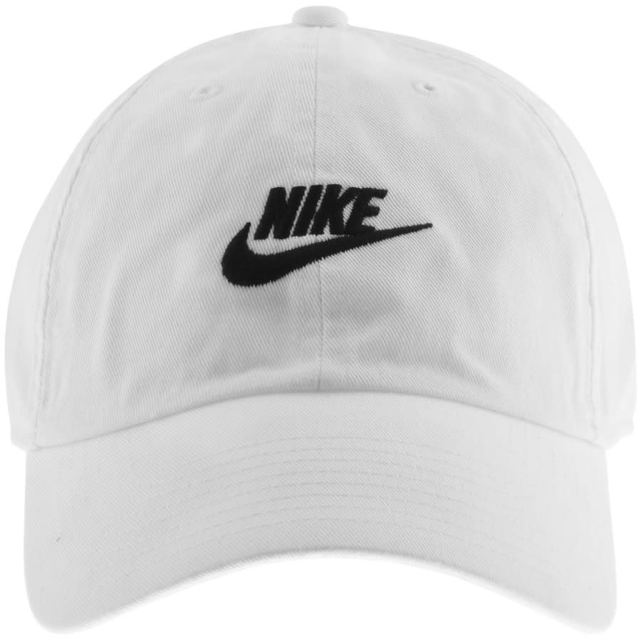 nike swoosh cap in white