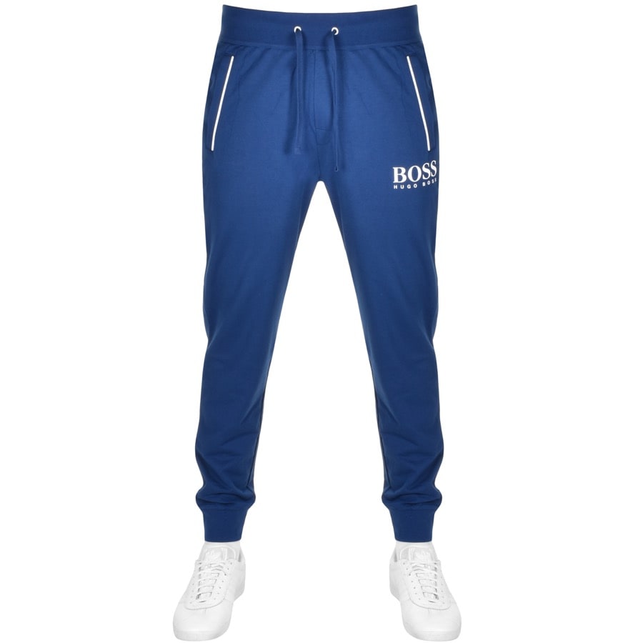 boss bodywear jogging bottoms navy