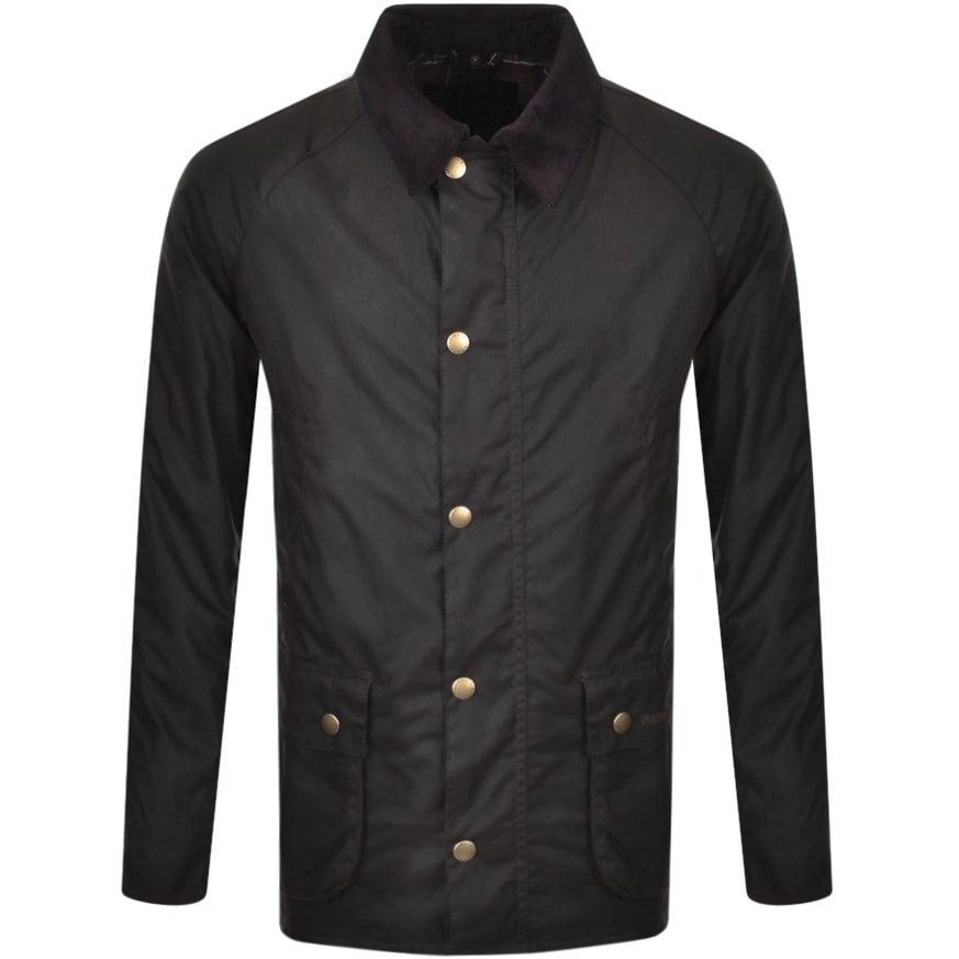 barbour ashby wax jacket green